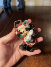 Disney Parks Santa Mickey Mouse with Presents Christmas Ornament