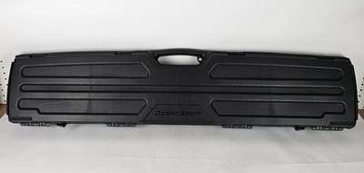 DoskoSport Single Rifle Hard Case - Black Plastic Rifle Case