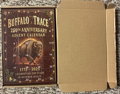 Buffalo Trace Bourbon Ornament Advent Calendar 2025, 250th Anniversary