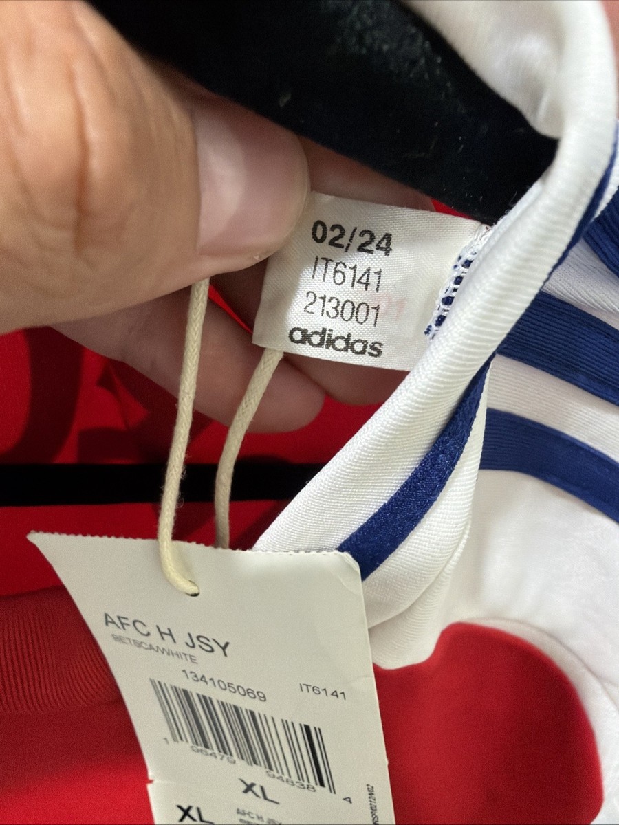 Odegaard #8 Mens EXTRA LARGE Adidas Arsenal Home Jersey | eBay