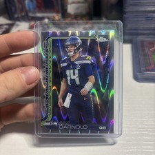 2025 Topps Chrome Sam Darnold Raywave Refractor