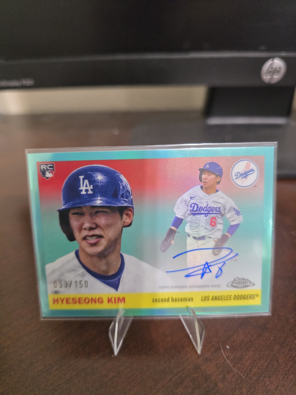 2026 Topps Chrome Platinum Anniversary  Hyeseong Kim Auto /150