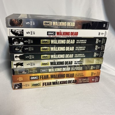 The Walking Dead Series DVD Seasons 1,3,4,5,6,7,8 + 1,2 Of Fear The Walking Dead