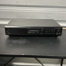 Sony Mini Disc Black MDS-JE510 AS-IS PARTS OR REPAIR Read