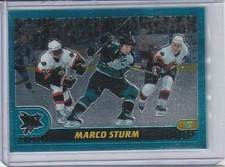 2001-02 Topps Chrome #97 Marco Sturm San Jose Sharks