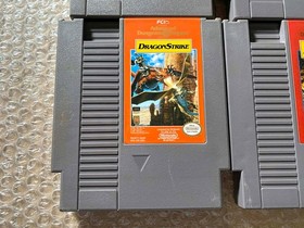 Heroes of the Lance + Pool of Radiance + DragonStrike + Hillsfar (NES) AUTHENTIC