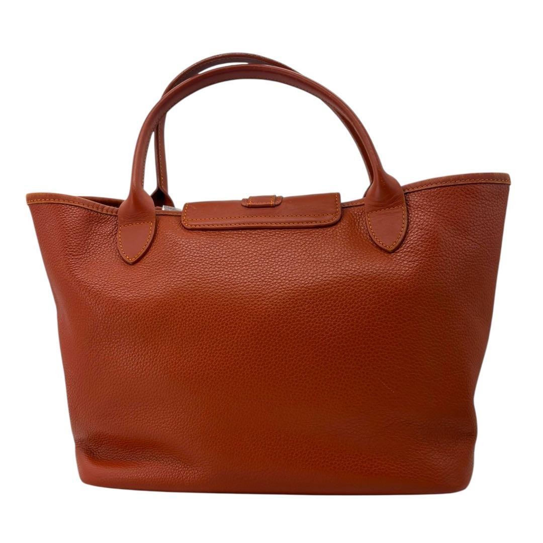 Excellent condition Longchamp grained leather han… - image 3
