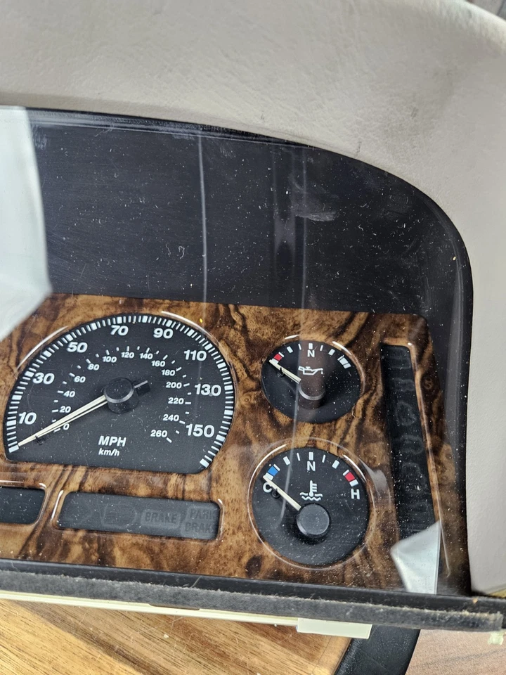 1995-1997 Se adapta a Jaguar XJ6 Mph Velocímetro Instrumento Tacómetro Cuadro Foto 2 de 4