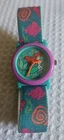 Vintage 90s TIMEX Disney Little Mermaid Ariel Kids Quartz Elastic Stretch Watch