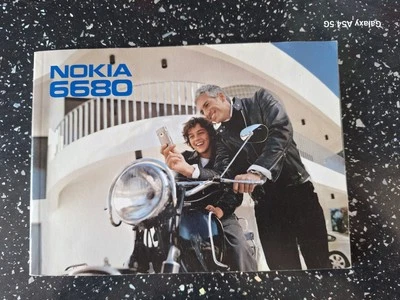 nokia 6680 instruction book. Perfect for those with this classic mobile phone - Image 1 of 3