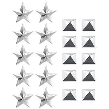 Snowboard Stomp Pad Non-Slip 10 Pieces Winter Triangular Pentagram Ski