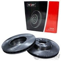 2X Maxgear Bremsscheiben Vorne 332Mm BelÜFtet Passend FÜR BMW X3 X5 | 19-1829