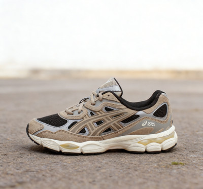 ASICS Sportstyle Gel-NYC Black Greige Running Lifestyle Men's Shoes 1203A383-005