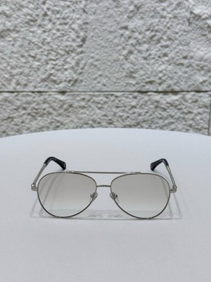CHANEL 4298H Aviator Eyeglasses 58-14-140 Metal Pearl Temple Luxury Frame Italy