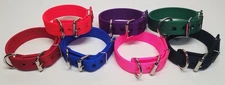 1 1/2" 3-Ply Nylon Heavy Duty Dog Collar for Pit Bull & Large Breeds