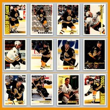 Boston Bruins Lot 12 Hockey Cards Topps Premier Ray Bourque NM Hockey NHL