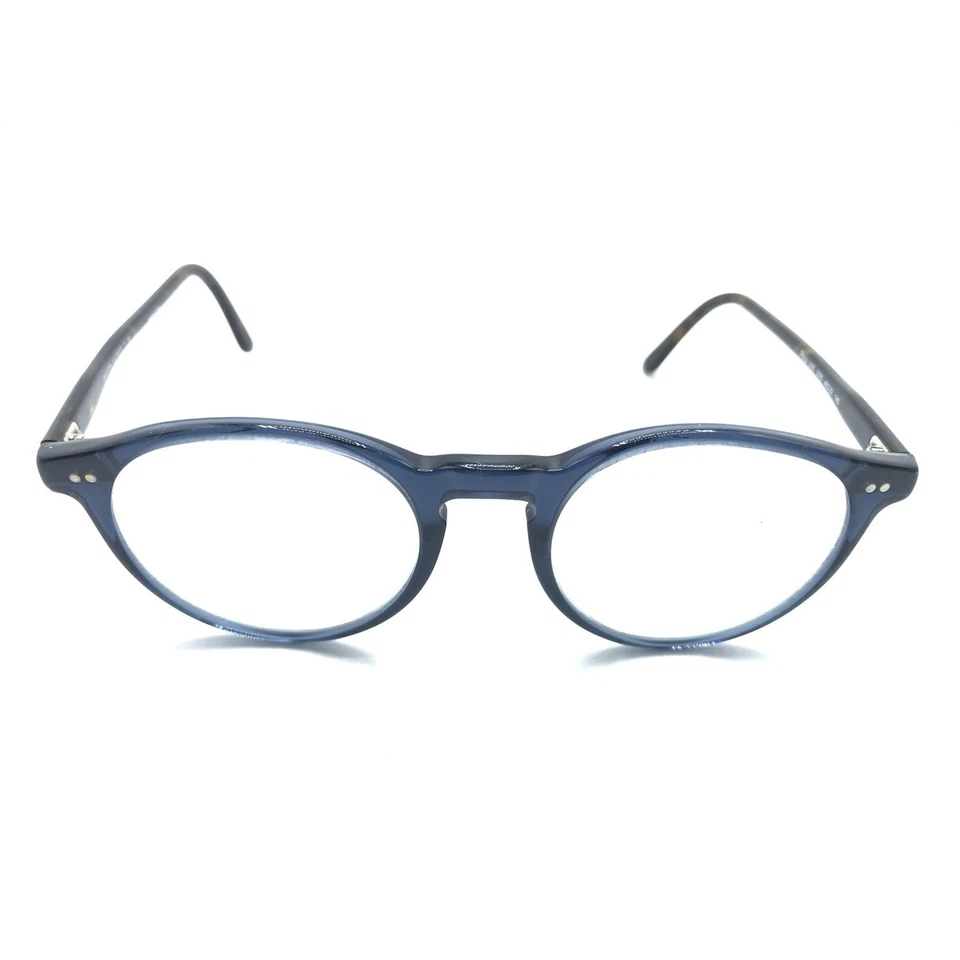 Monturas de gafas Ralph Lauren Polo 2083 5276 azul tortuga ovaladas 48-20 145 para mujer Foto 2 de 4