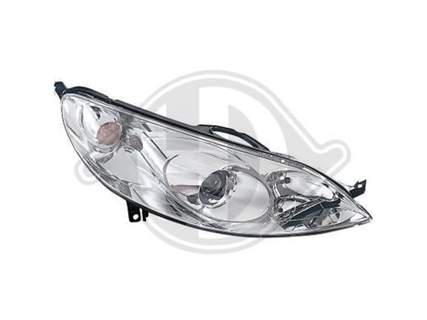 Scheinwerfer Rechts Mit Stellmotor FüR Peugeot 407 2004--image