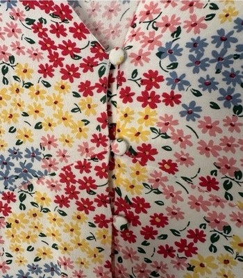 Rails Dress Helena Flower Meadow Ditsy Size XL Yellow Shift Dress Cottagecore