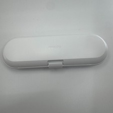 NEW Philips Sonicare Toothbrush Travel Case White Hard Shell Storage Holder Only