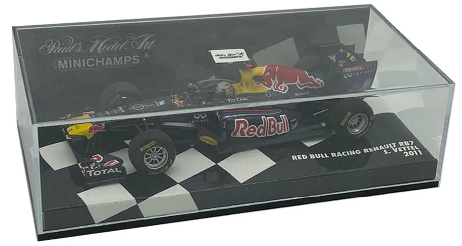 Minichamps Red Bull RB7 2011 - Sebastian Vettel F1 World Champion 1/43 Scale - Image 3 of 3