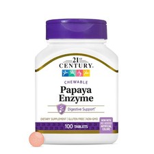 Papaya Pineapple Digestive Enzyme Supplements...