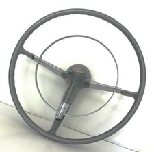 Original 1955 1956 Chevy Steering Wheel Horn Ring W Cap Trog Scta
