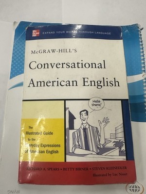 McGraw-Hill Conversational American English Illustrated ESL Spiral Bound Book