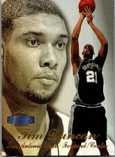 ? 1997-98 Flair Showcase Row 3 #5 Tim Duncan ROOKIE Card  – Free Shipping. rookie card picture