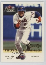 2001 Fleer Focus Prospect Green Batting Avg/ERA /999 Tsuyoshi Shinjo #241 13st