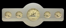 1946 1947 1948 Pontiac 5 Gauge Dash Panel Insert Mechanical Speedometer Pc