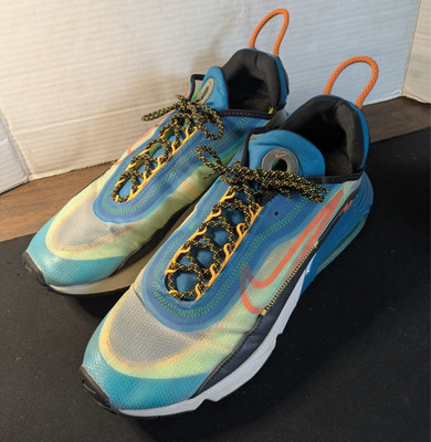 Nike Air Max 2090 Green Abyss Starfish Mens Size 13 Men Running Shoes CZ7867-300