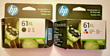 HP 61XL Combo 61XL Black 61XL Tri-Color Genuine Cartridges Retail Box March 2026