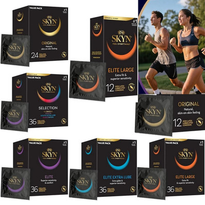 SKYN Elite Non-Latex Lubricated Condoms