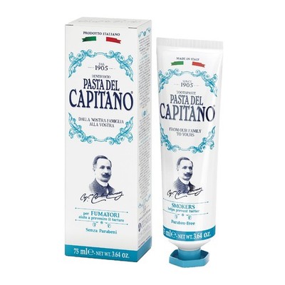 Pasta del Capitano 1905 Smokers (3.64 Fl Oz / 3.53 Ounce (Pack of 1), White 
