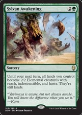 1x Near Mint, English Sylvan Awakening - Dominaria