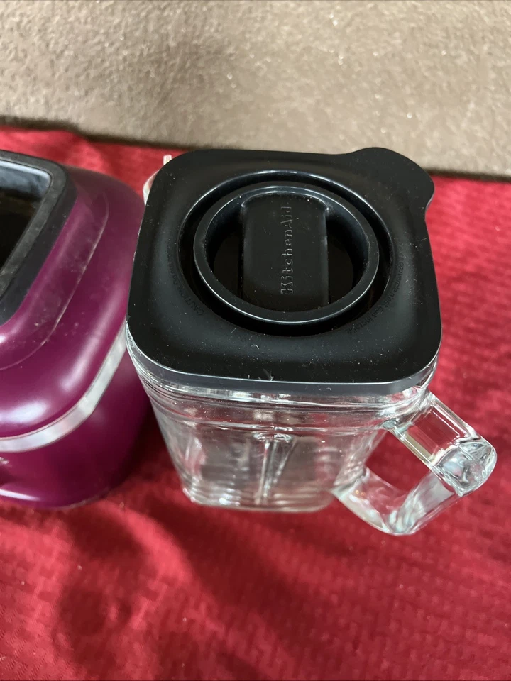 KitchenAid KSB4026BE Variable Speed Blender Purple - Image 4 of 4