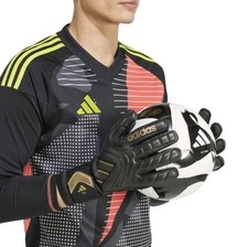  130 Adidas Copa GL Pro Goalkeeper Goalie Gloves IX3828 Black/Gold Men's Size 9