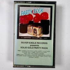 Various Artists Solid Gold Party Rock Cassette 1982 Silver Eagle Records TAPE 5