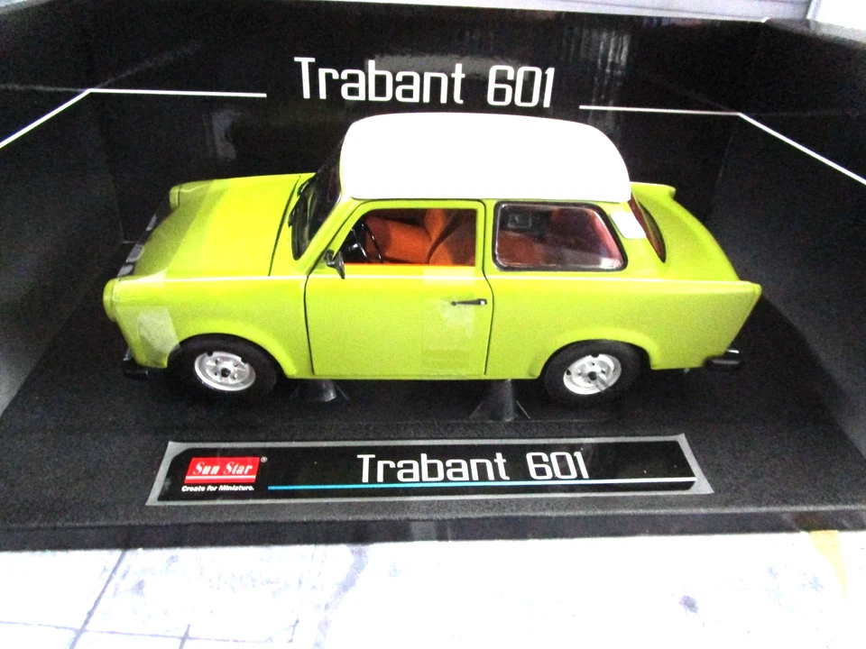 TRABANT 601 Trabbi Deluxe DDR grün green 1964 - 1988 SUN4289  Sunstar 1:18 - Bild 2 von 4