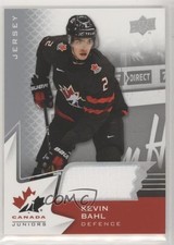 2020-21 Upper Deck Team Canada Juniors Men's U-20 Jerseys Kevin Bahl #24 z6b