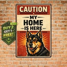 Beware Rottweiler Dog Breed Gate Metal Sign 8x12 Pet Security Wall Art