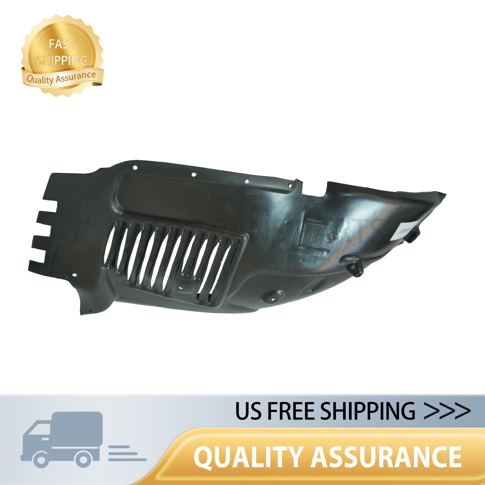 670030236 For 2014 2015 2016 2017 Maserati Ghibli Fender Liner Front Right US