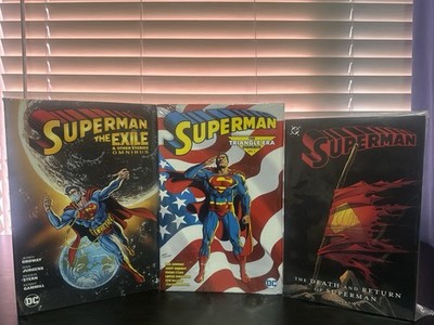 DC Superman Triangle Era Omnibus Vol. 1 & The Exile + Superman Compendium
