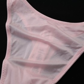 3 Victoria's Secret Very Sexy Satin Logo Shine Strap Thong Panty LOT XS M L