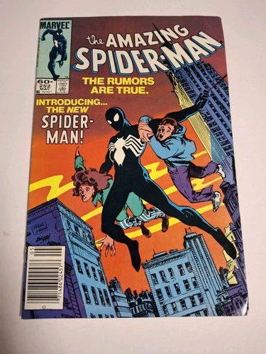 Amazing Spiderman #252 1984 Marvel Black Costume Venom Comic Book UNGRADED