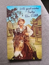 Ken Curtis Festus (13,8 cm x 9 cm) Autogrammk...