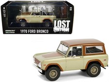 Greenlight 84201 1/24 1970 Ford Bronco Gold Metallic with Brown Hood