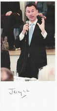 POLITICS  Signed Photograph  Jeremy huny  Conservative MP  + Letter