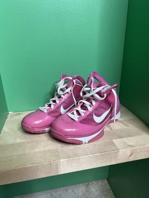 Rare Nike Hyperize High 'Think Pink' - Sz 7.5 - Basketball Shoes Breast Cancer